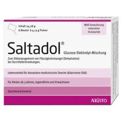 Saltadol Elektrolyt Pulver zur Her.e.Lösung zum Einnehmen, 6 St