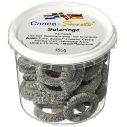 Salzringe Lakritz Bonbons, 150 g