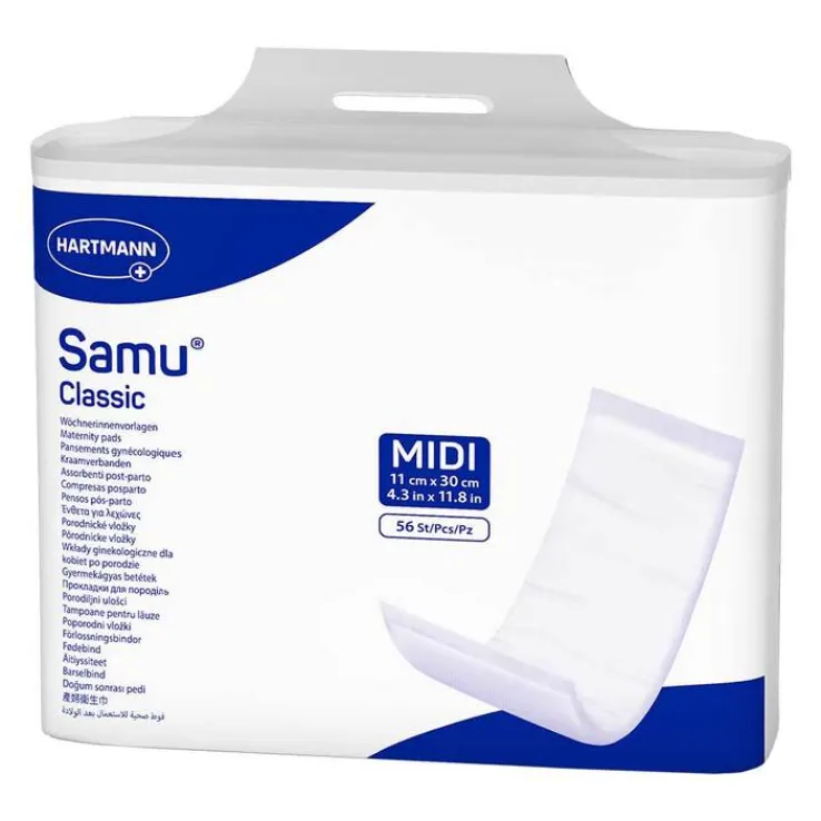 Samu Wöchnerinnen Vorlagen Classic midi 11x30 cm, 56 St