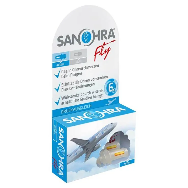 Sanohra fly für Erwachsene Ohrenschutz, 2 St