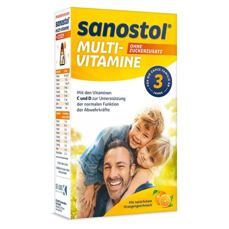 Sanostol ohne Zuckerzusatz , 230 ml