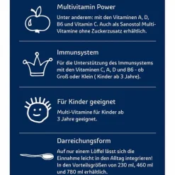 Sanostol ohne Zuckerzusatz , 460 ml