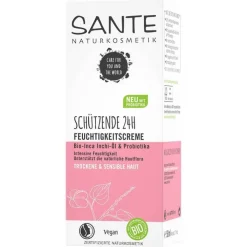 Sante 24h Feuchtigkeitscreme Inchi-Öl & Probiotika, 50 ml