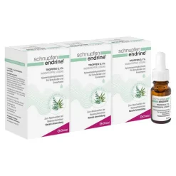 schnupfen endrine® Tropfen 0,1%, 3x10 ml