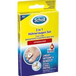 Scholl 2in1 Hühneraugen Set, 1 P