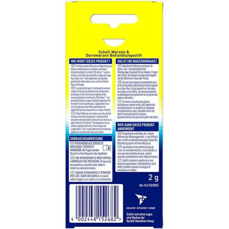 Scholl Warzen & Dornwarzen Behandlungsstift, 2 g