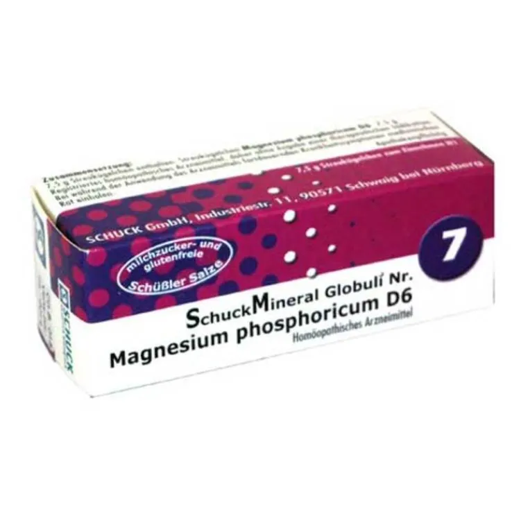 Schuckmineral Globuli 7 Magnesium phosphoricum D6, 7.5 g