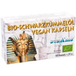Schwarzkümmel Bio Vegan Kapseln, 60 St