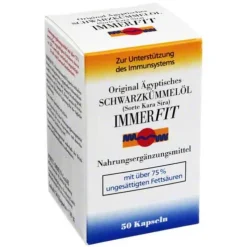 Schwarzkümmelöl Immerfit Kapseln, 50 St