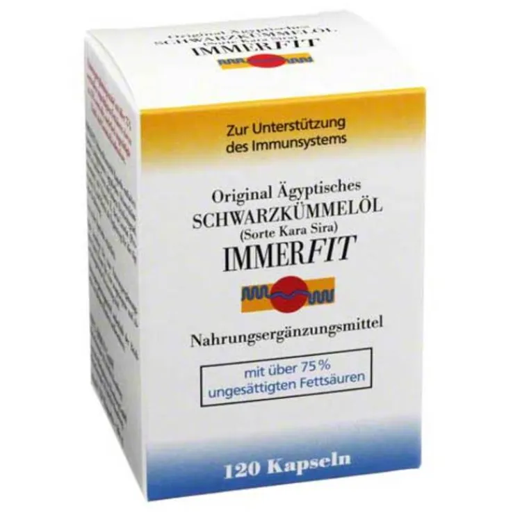 Schwarzkümmelöl Immerfit Kapseln, 120 St