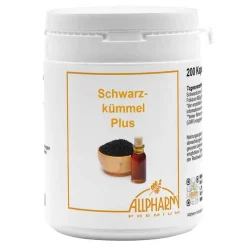 Schwarzkümmelöl Plus 5 Kapseln, 200 St