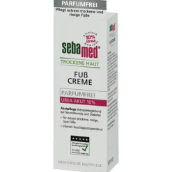 Sebamed Trockene Haut Parfumfrei Fußcreme Urea10%, 100 ml