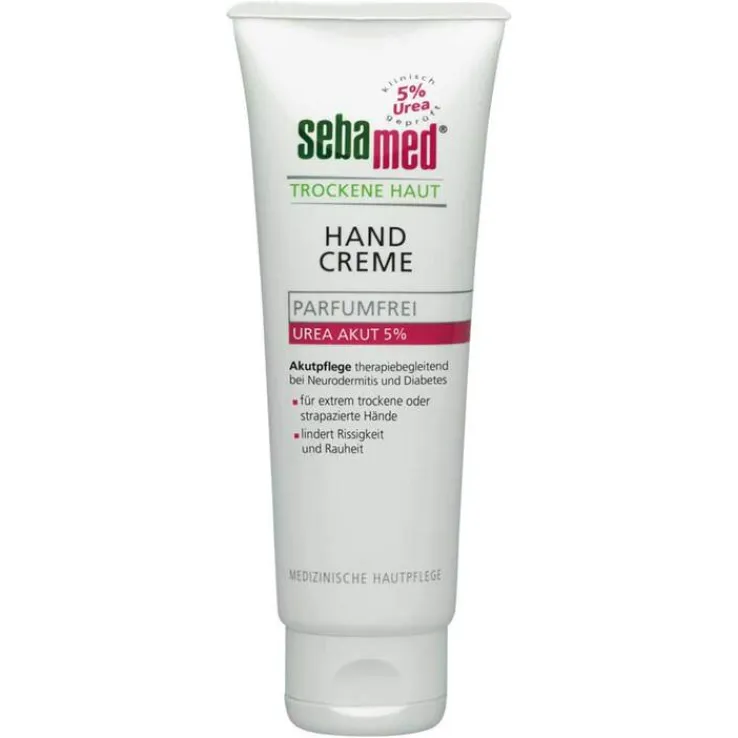 Sebamed Trockene Haut Parfumfrei Handcreme Urea 5%, 75 ml