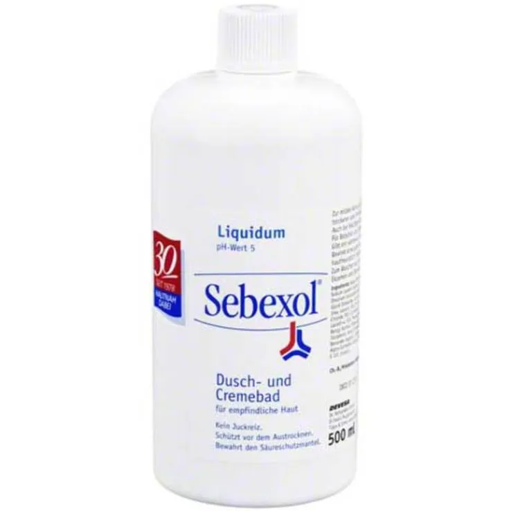 Sebexol Liquidum Dusch-u. Cr, 500 ml