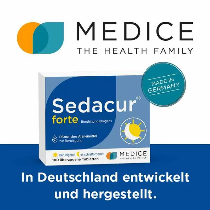 Sedacur® forte Beruhigungsdragees, 100 St