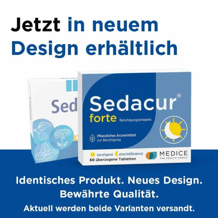 Sedacur® forte Beruhigungsdragees, 60 St