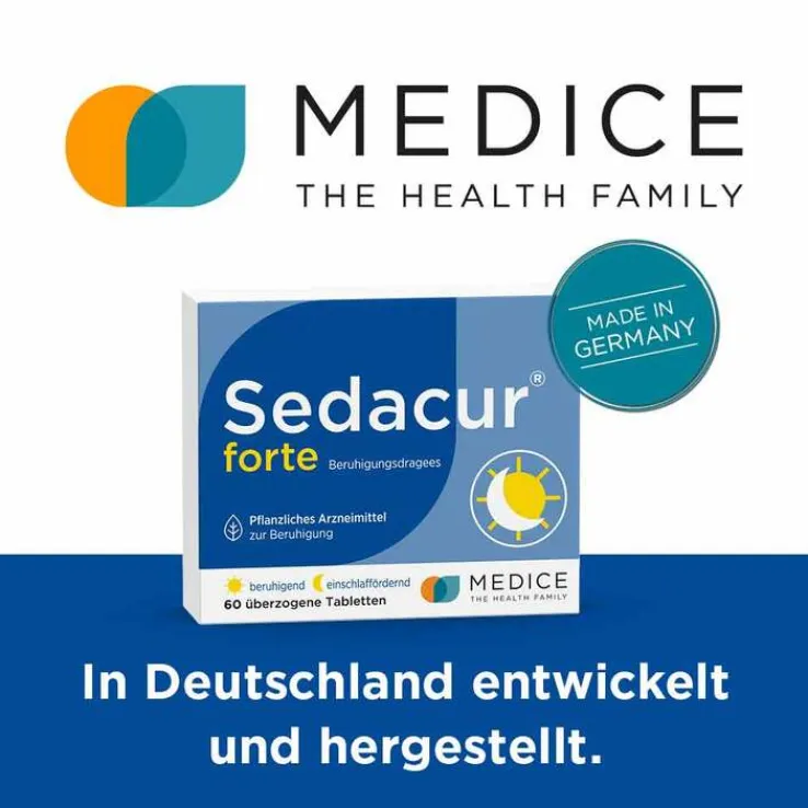 Sedacur® forte Beruhigungsdragees, 60 St