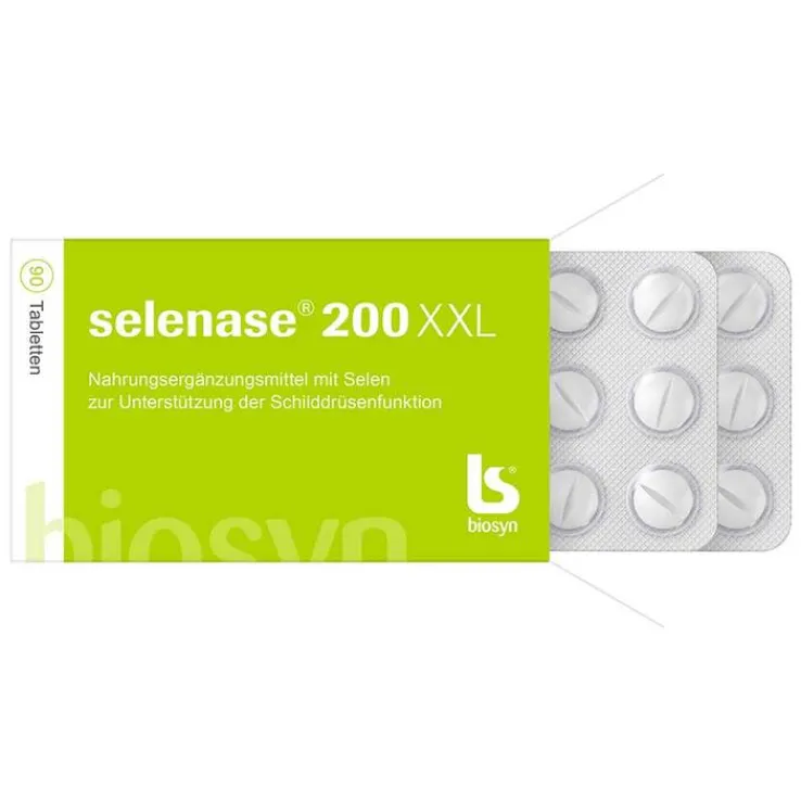 Selenase 200 XXL Tabletten, 90 St