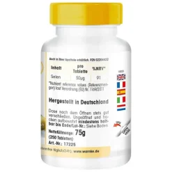 Selen 50 µg Tabletten, 250 St