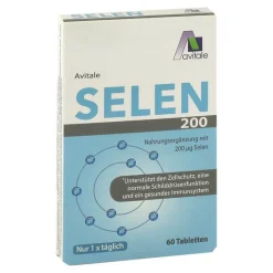 Selen 200 µg Tabletten von Avitale, 120 St