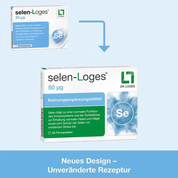 Selen-Loges 50 µg Filmtabletten, 60 St