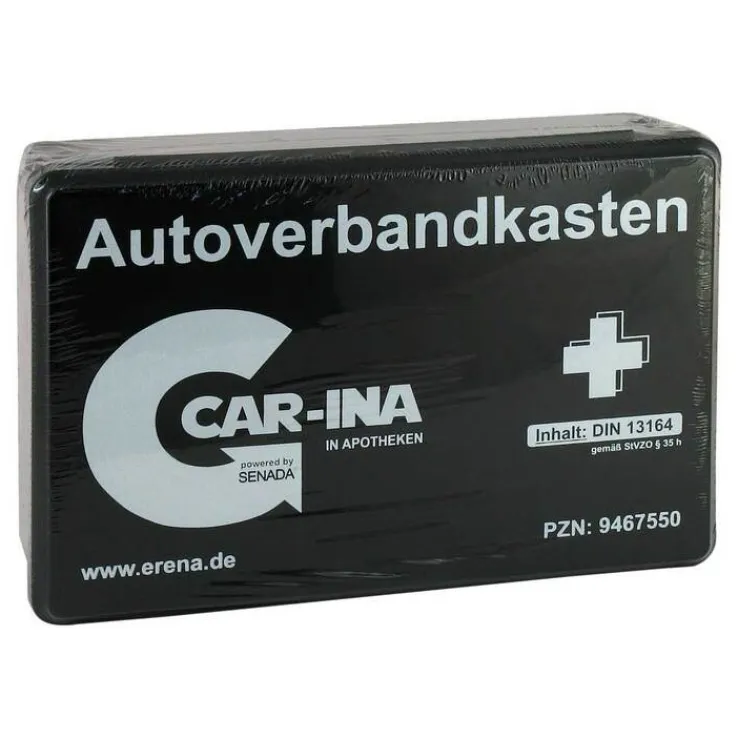 Senada Car-Ina Autoverbandkasten schwarz, 1 St
