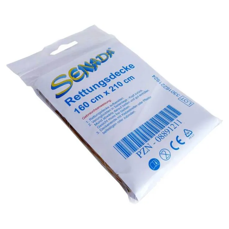 Senada Rettungsdecke 210x160, 1 St