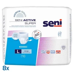Seni® Active Super Inkontinenzslip Einmal L, 8X10 St