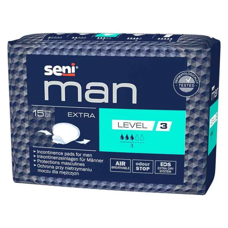 Seni® Man Inkontinenzeinlage normal Level 2, 15 St