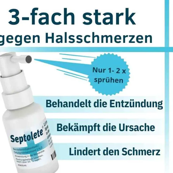 Septolete 1,5 mg/ml + 5 mg/ml Spray , 30 ml