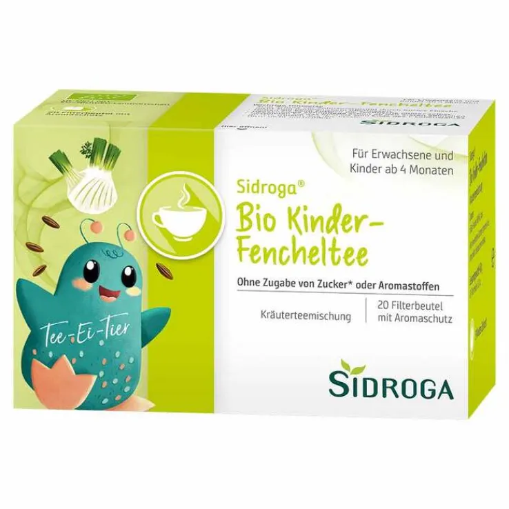 Sidroga Bio Kinder-Fencheltee Filterbeutel, 20X2.0 g