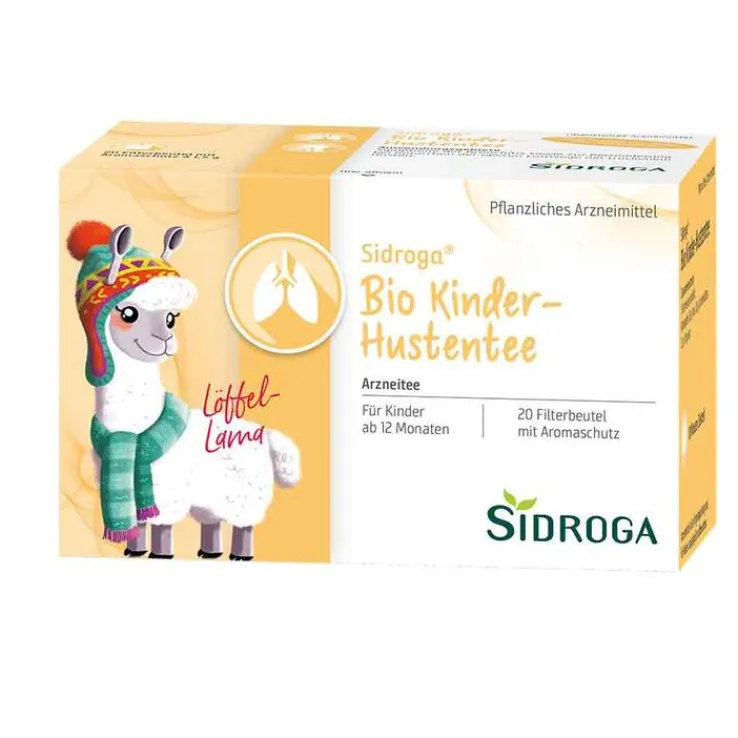 Sidroga® Bio Kinder-Hustentee Filterbeutel, 20X1.5 g