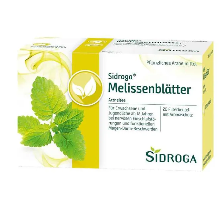 Sidroga Melissenblätter Tee Filterbeutel, 20X1.5 g