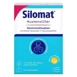 Silomat Hustenstiller DMP Zitrone Lutschpastillen, 20 St