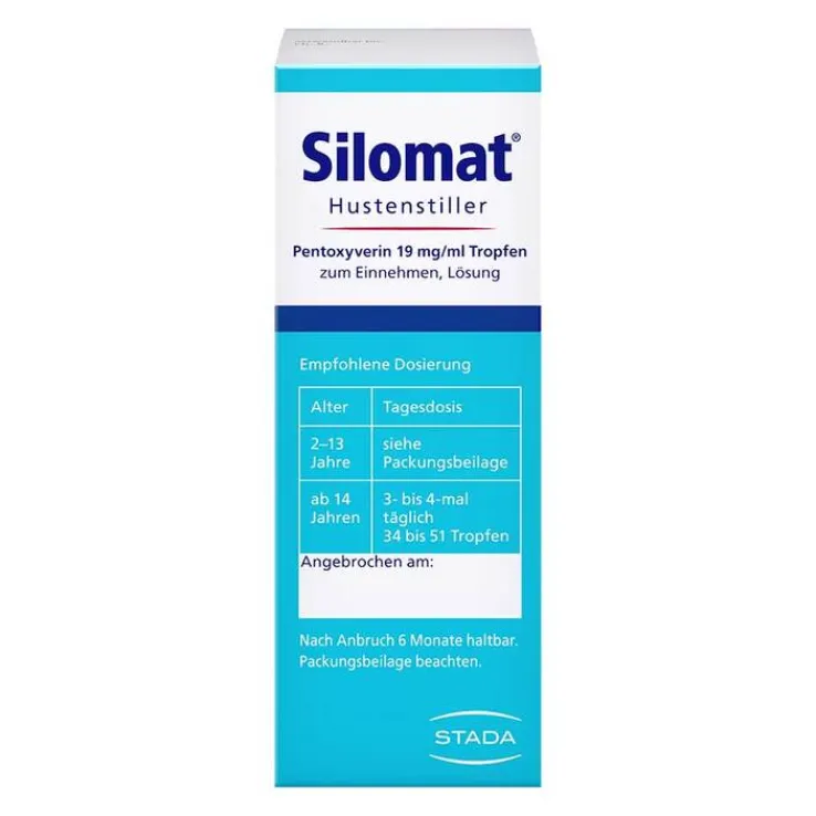 Silomat Hustenstiller Pentoxyverin 19 mg/ml Tropfen, 30 ml