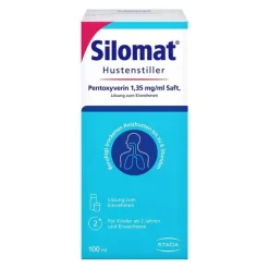 Silomat Hustenstiller Pentoxyverin 1,35 mg / ml Saft, 100 ml