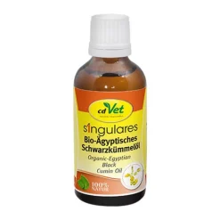 Singulares Bio-ägyptisches Schwarzkümmelöl vet. (für Tiere), 100 ml