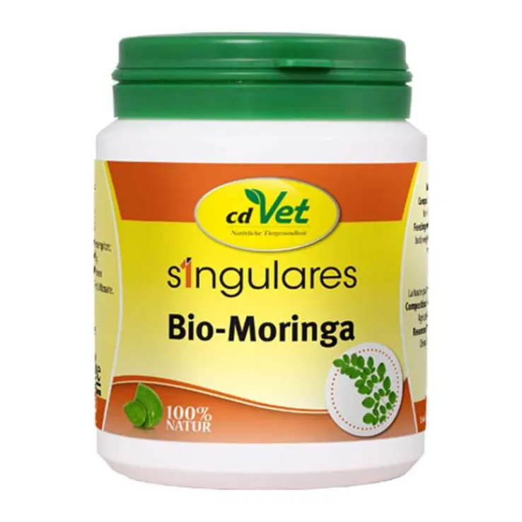 Singulares Bio-Moringa Pulver vet. (für Tiere), 600 g