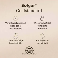 Solgar Haut Haare Nägel Komplex Tabletten, 120 St