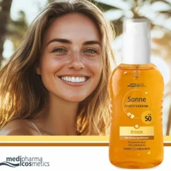 Sonne Schutz & Bräune Pump-Spray bronze LSF 50, 200 ml