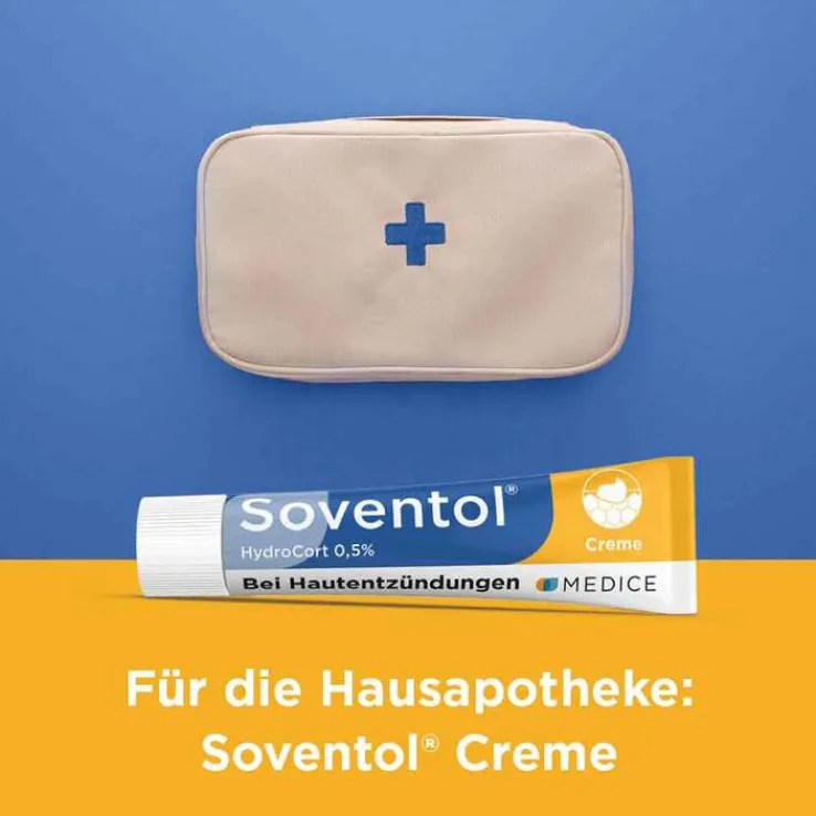 Soventol® HydroCort 0,5% Creme bei akuten Hautentzündungen, 15 g