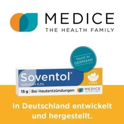 Soventol® HydroCort 0,5% Creme bei akuten Hautentzündungen, 15 g