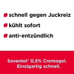 Soventol® HydroCortisonacetat 0,5% Cremogel bei Hautentzündungen, 15 g