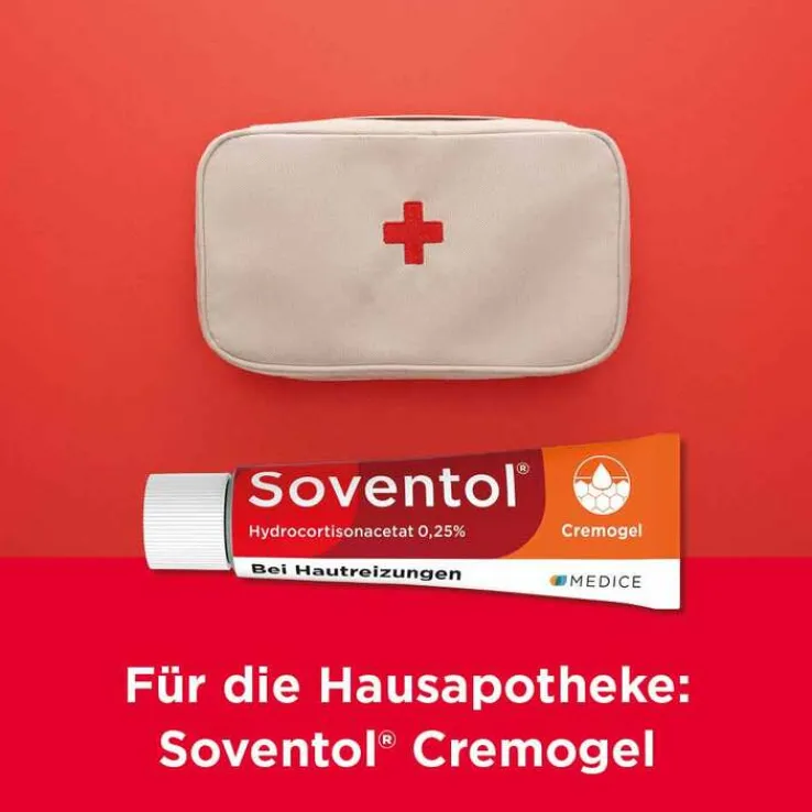 Soventol® Hydrocortisonacetat 0,25% Cremogel bei Hautentzündungen, 20 g