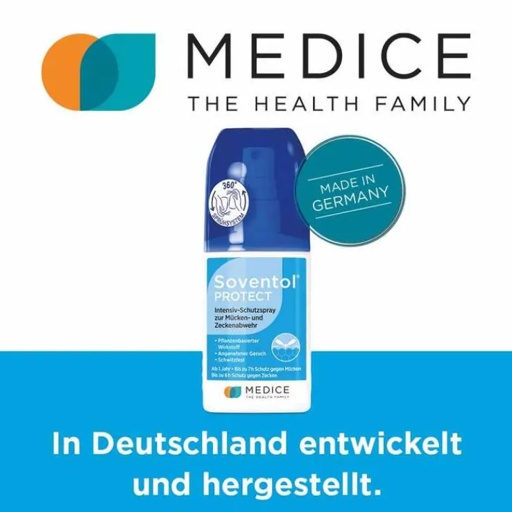 Soventol PROTECT Intensiv-Schutzspray zur Mückenabwehr, 100 ml