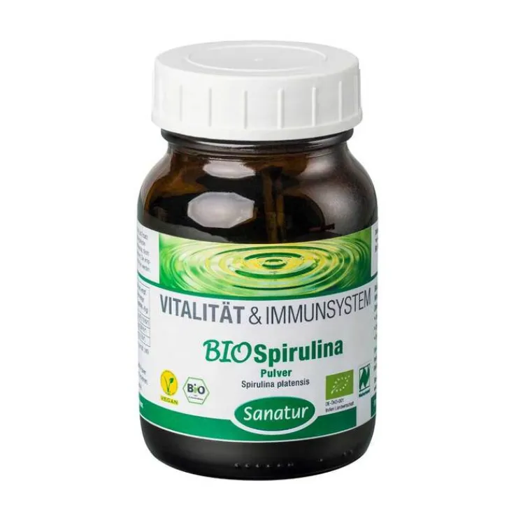 Spirulina Bio Pulver, 125 g