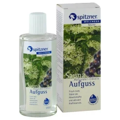 Spitzner Saunaaufguss Holunder Cassis Wellness, 190 ml