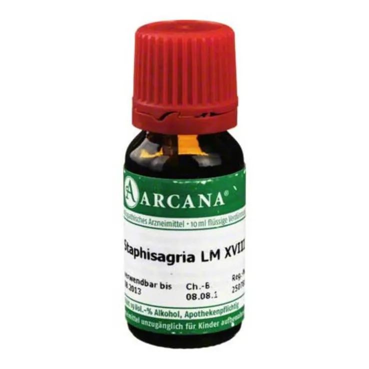 Staphisagria Arcana LM 18 Dilution, 10 ml