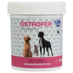 Östrofer Kautabletten für Hunde, 100 St