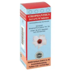 Strophanthus D 4 Sanum Tabletten, 80 St